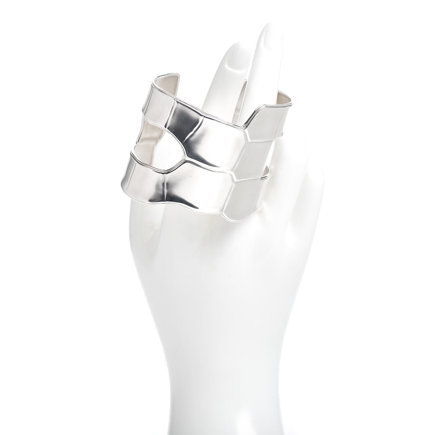 Sterling Silver Niloticus Cuff Bracelet ST