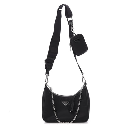 Prada Nylon Re-Edition 2005 Shoulder Bag Black 1 of 11