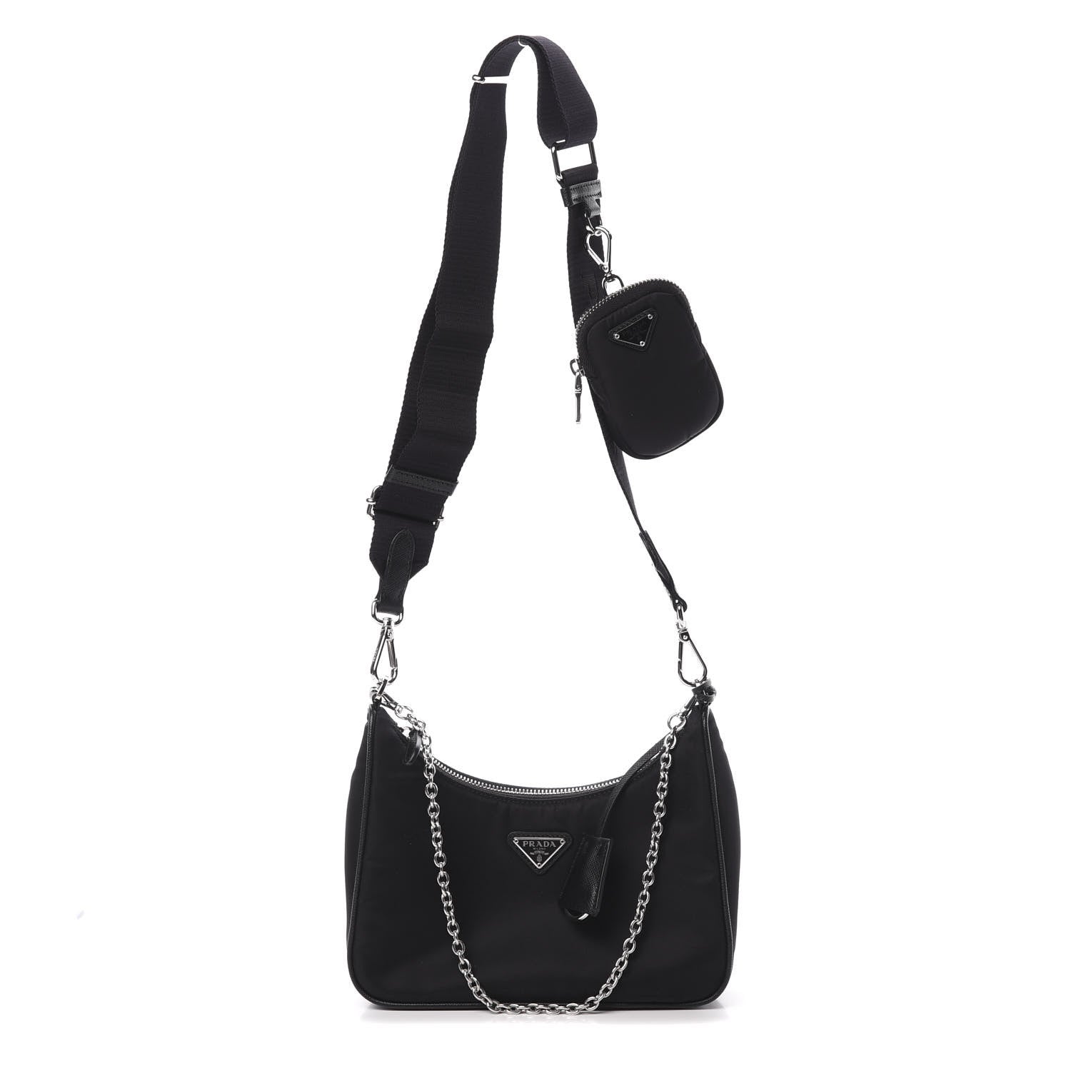 Prada Nylon Re-Edition 2005 Shoulder Bag Black 1 of 11