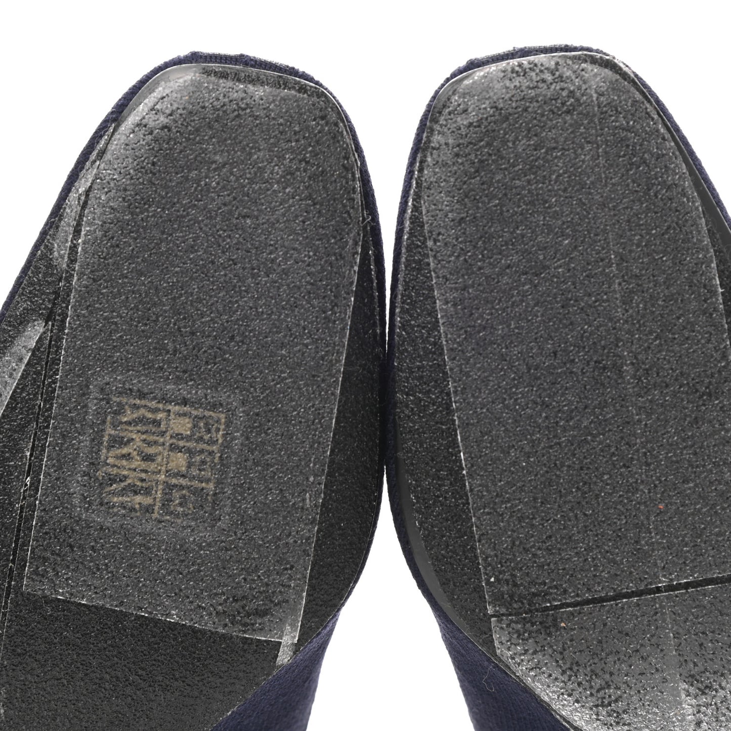 Knit Calfskin Volver Ankle Boots 37 Bleu Diplomatique