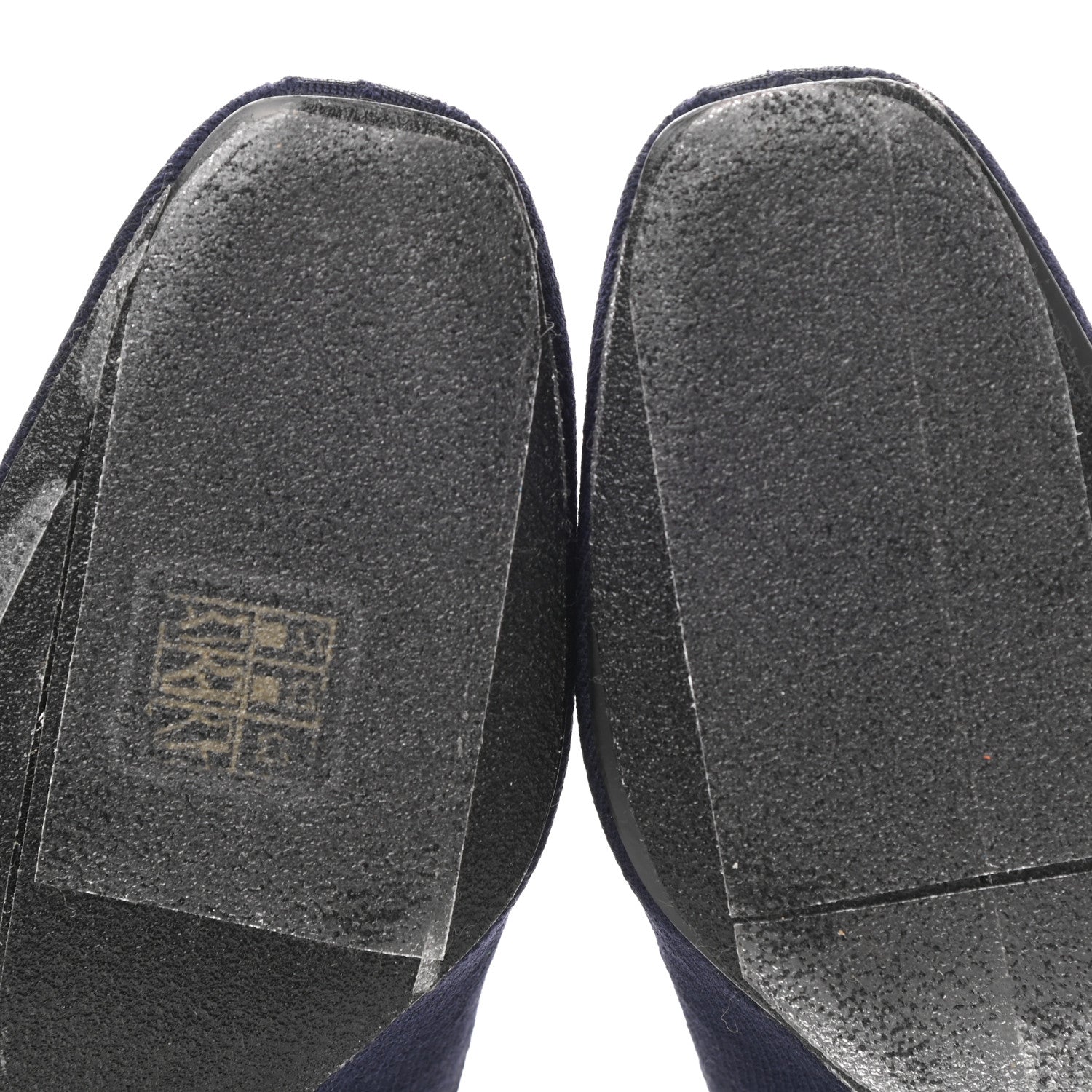 Hermes Knit Calfskin Volver Ankle Boots 37 Bleu Diplomatique 10 of 10