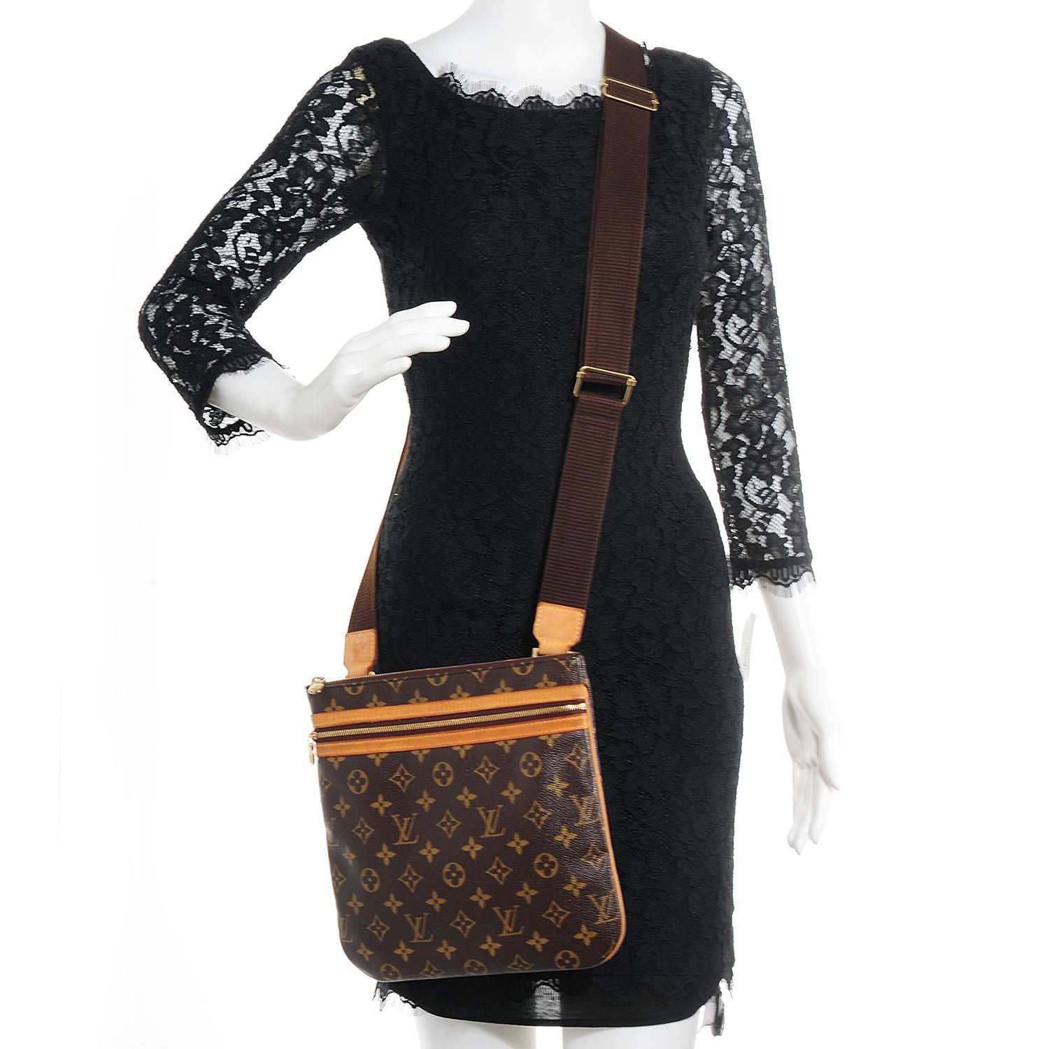 Louis Vuitton Monogram Bosphore Pochette 2 of 8