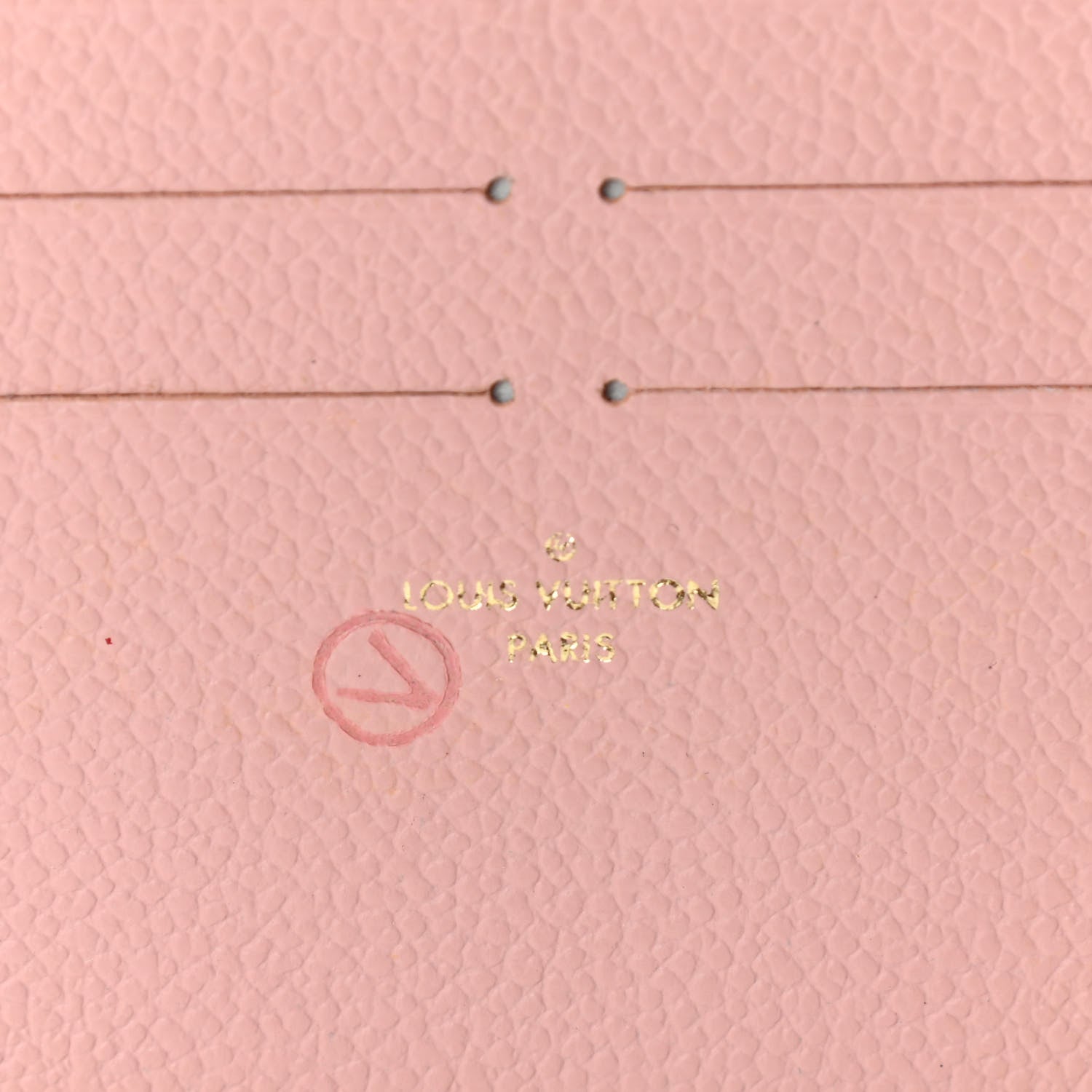 Louis Vuitton Empreinte Pochette Felicie Chain Wallet Rose Poudre 8 of 11