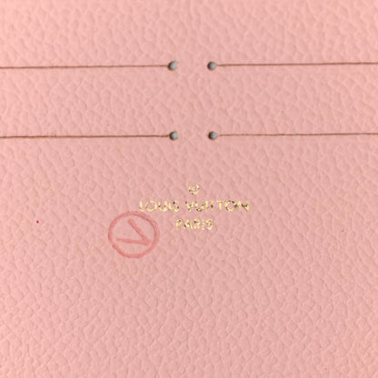 Louis Vuitton Empreinte Pochette Felicie Chain Wallet Rose Poudre 8 of 11