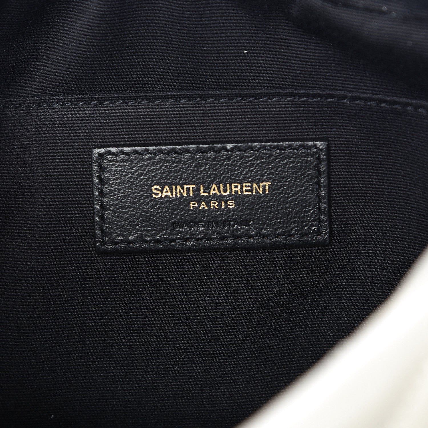 Saint Laurent Calfskin Matelasse Monogram Lou Camera Bag Crema Soft 6 of 10