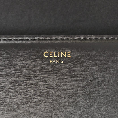 Celine Shiny Calfskin Medium Triomphe Grey 6 of 8