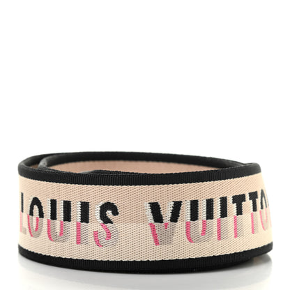 Louis Vuitton Jacquard Speedy Bandouliere 20 Shoulder Strap Black 3 of 12