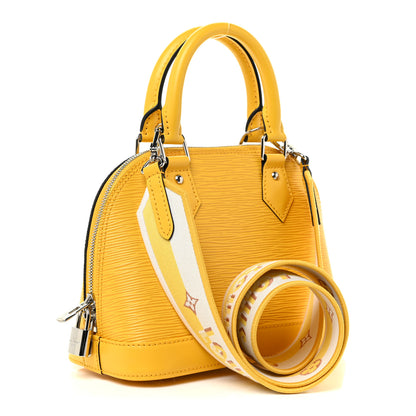Louis Vuitton Epi Jacquard Alma BB Sunflower 3 of 14