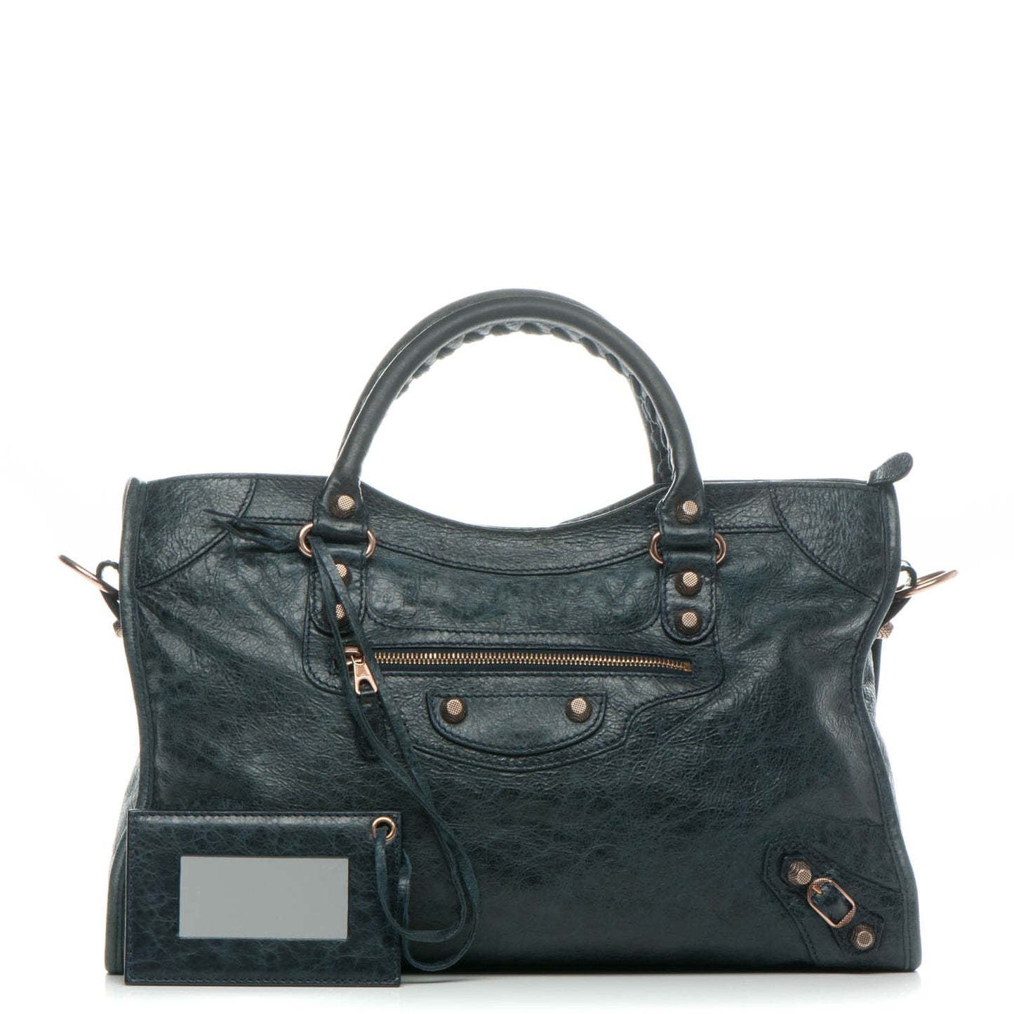 Agneau Giant 12 Rose Gold Hardware City Dark Night