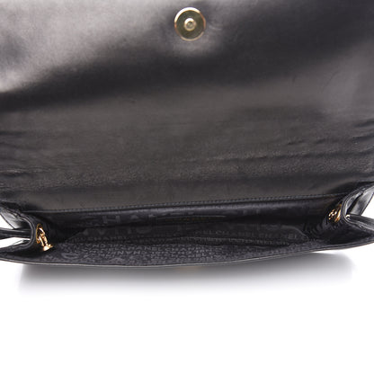 Chanel Lambskin Chain Clutch Black 4 of 11