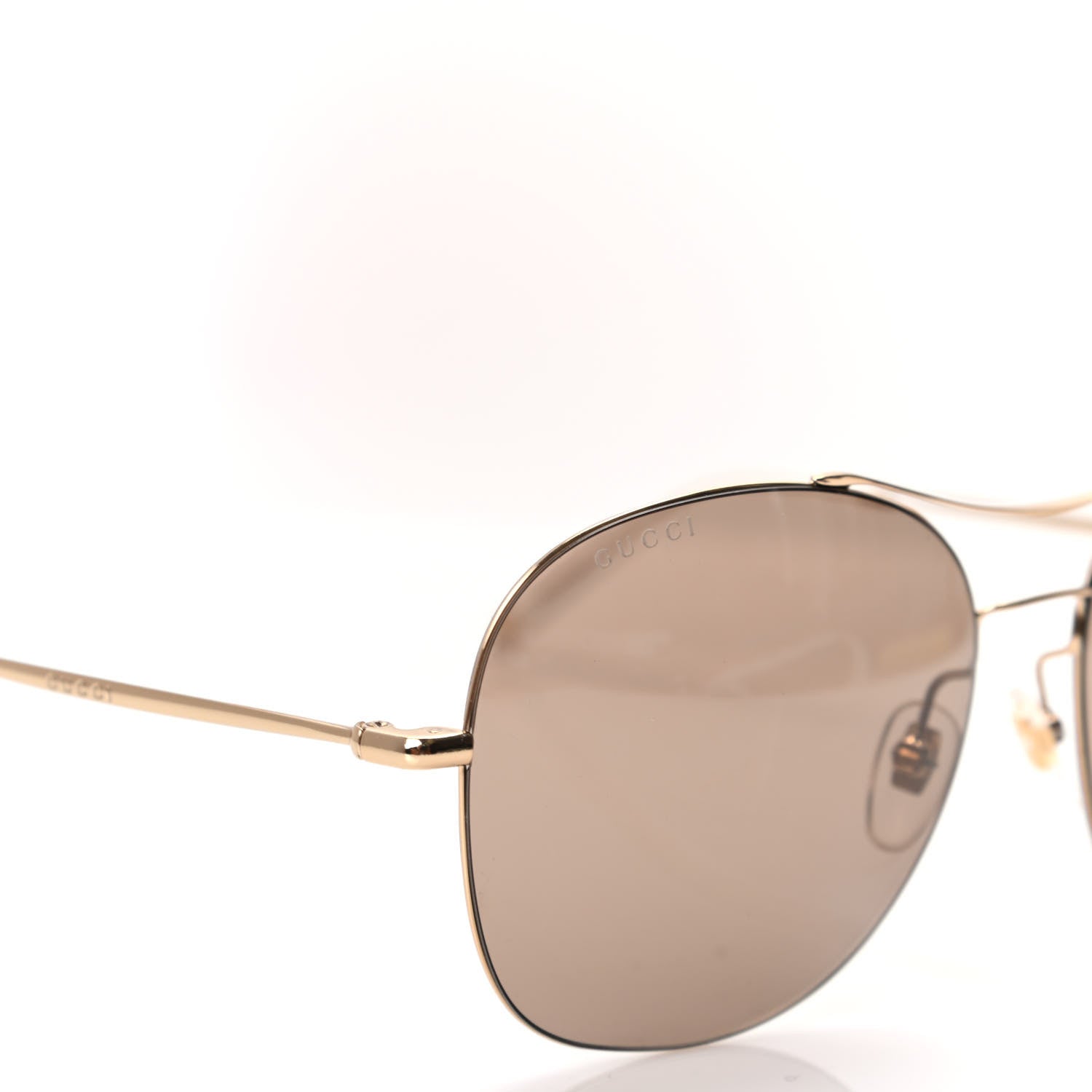 Gucci Aviator GG0501S Sunglasses Gold 7 of 8
