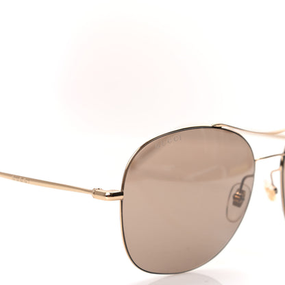 Gucci Aviator GG0501S Sunglasses Gold 7 of 8