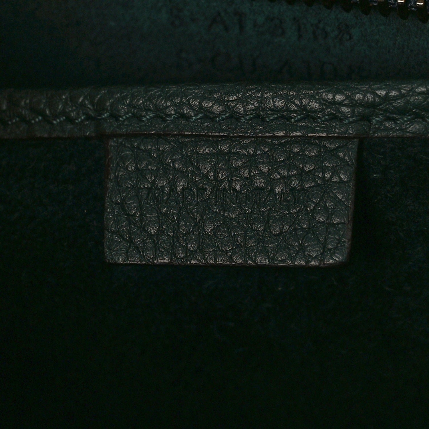 Celine Drummed Calfskin Nano Luggage Amazone 6 of 8