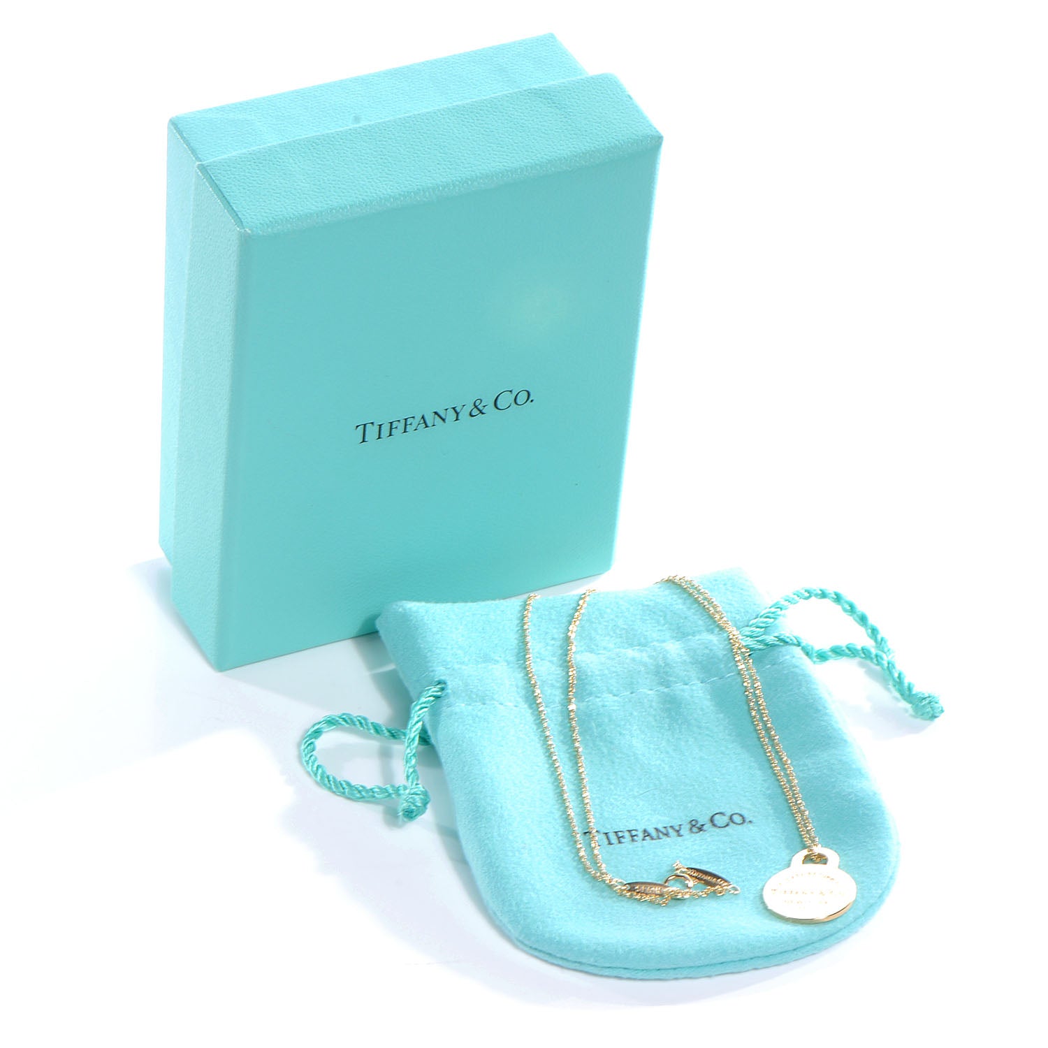 Tiffany Elsa Peretti 18k Yellow Gold Return to Necklace 6 of 6