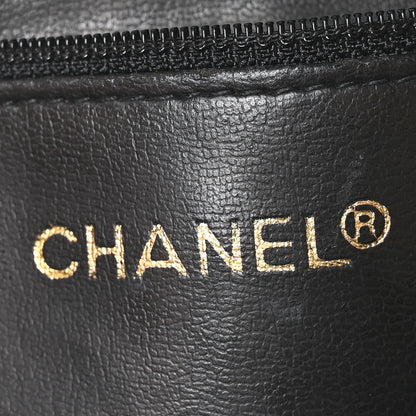 Chanel Lambskin Quilted Shoulder Bag Black 6 of 10