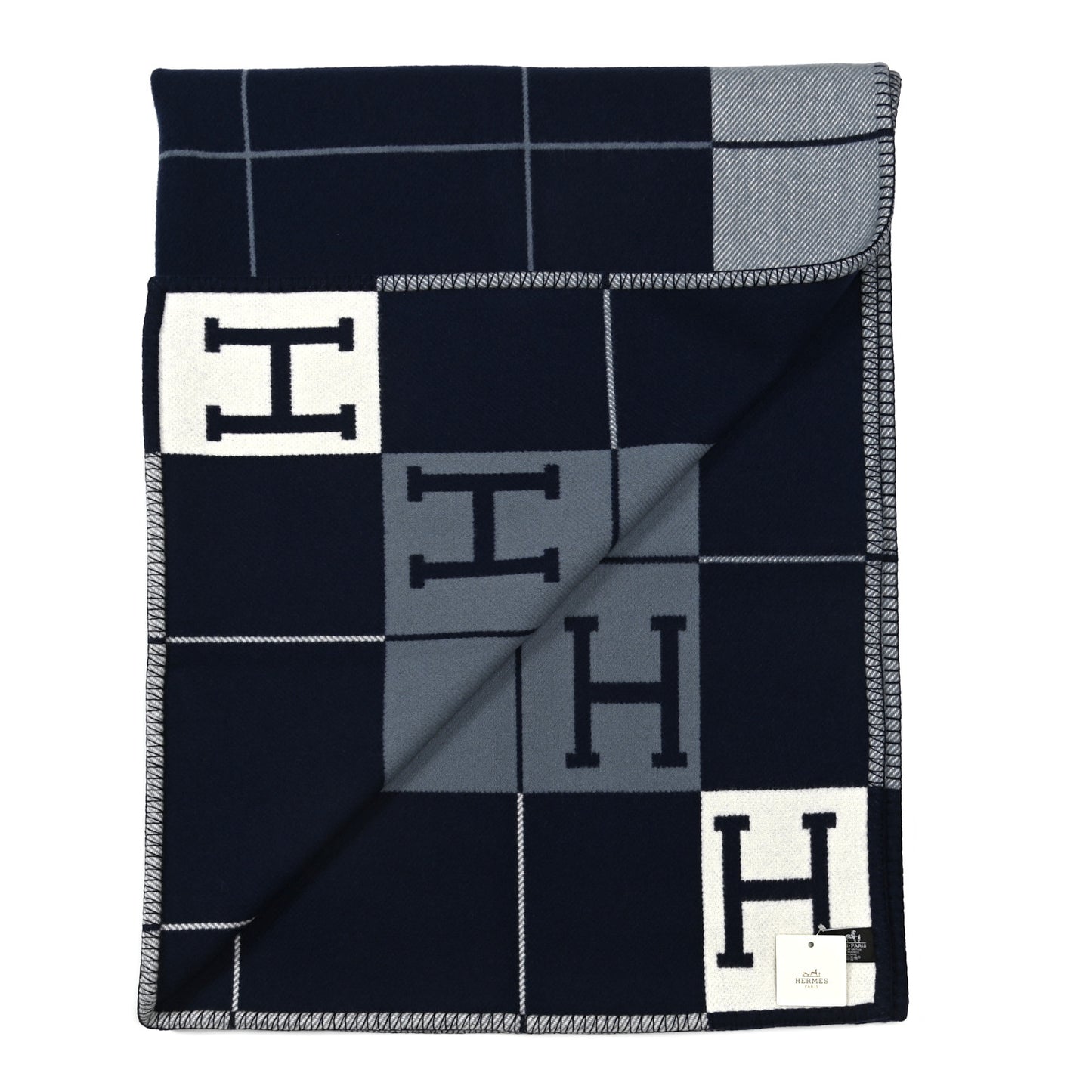 Wool Cashmere Avalon III Blanket Caban Ecru