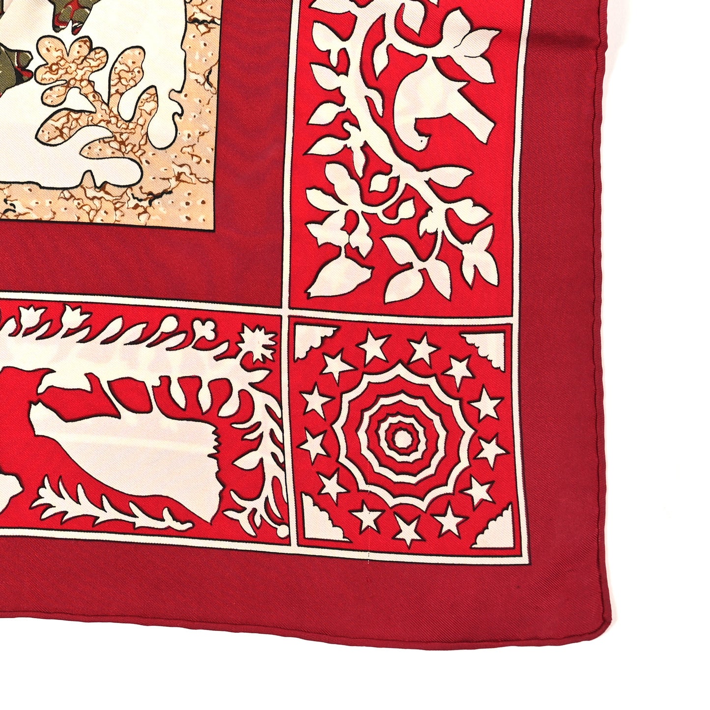 Silk Early America Scarf 90