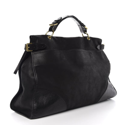 Mulberry Calfskin Taylor Satchel Black 3 of 14