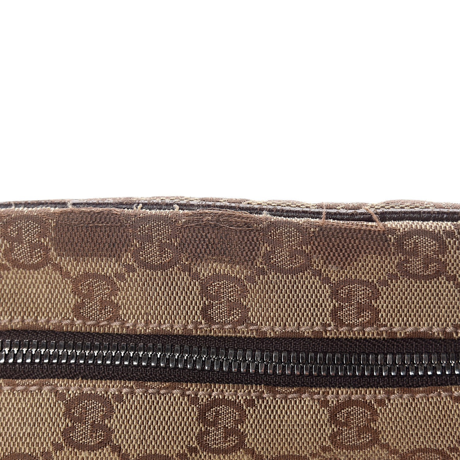 Gucci Monogram GG Small Flight Crossbody Bag Brown 10 of 11