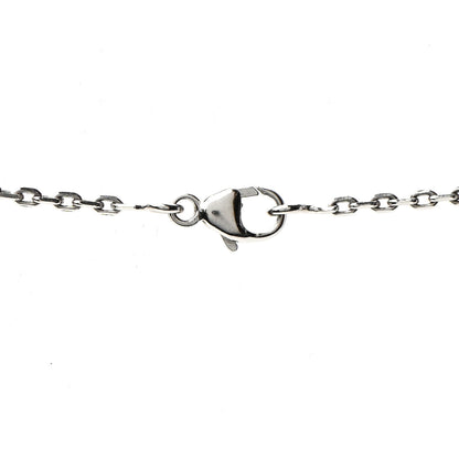 Hermes Lacquered Palladium Pop H Pendant Necklace Black 5 of 6