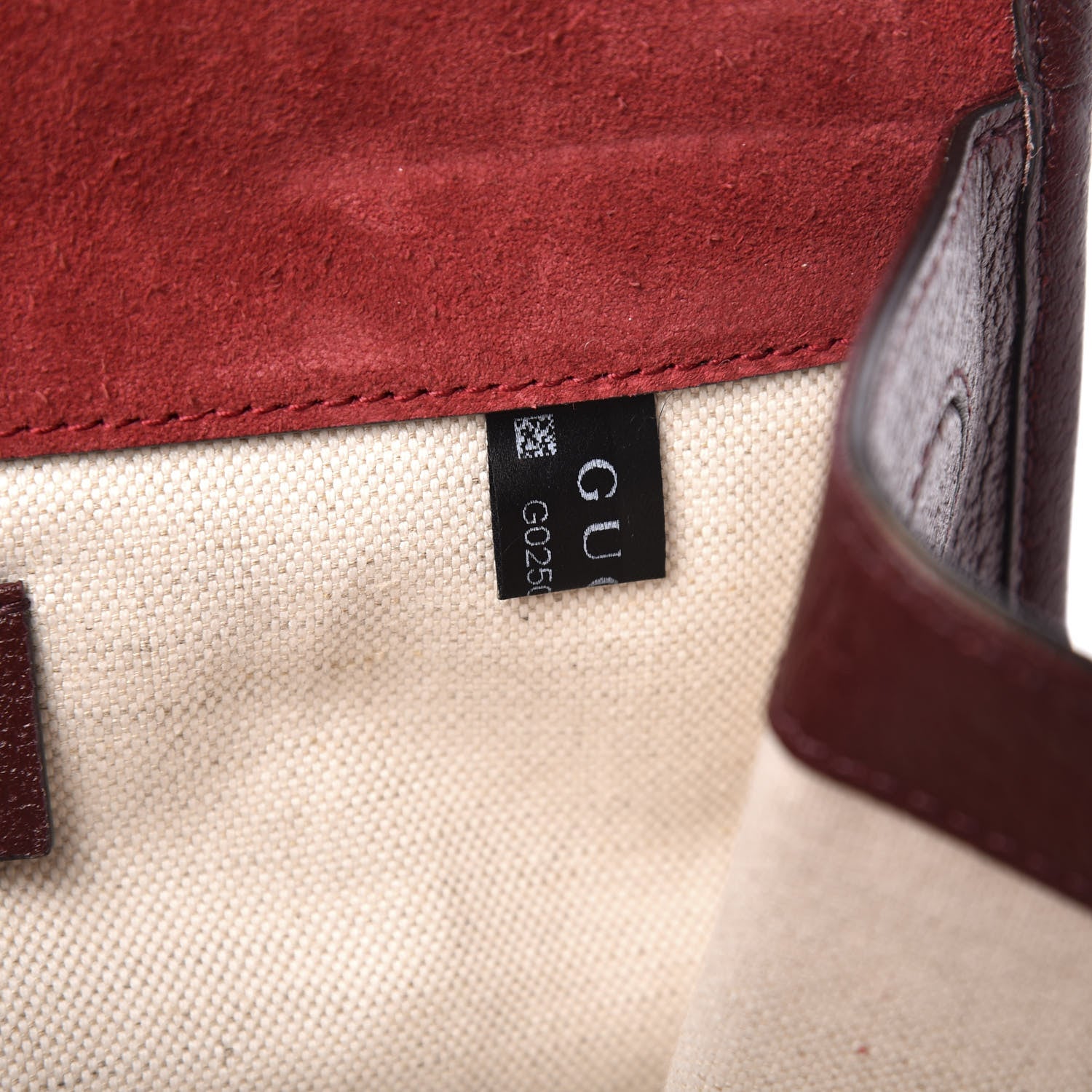 Gucci Suede Web Small Neo Vintage Double Flap Messenger Bag Romantic Cherry Chardonnay 11 of 16