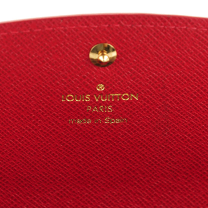 Louis Vuitton Damier Ebene Caissa Wallet Cherry 6 of 7