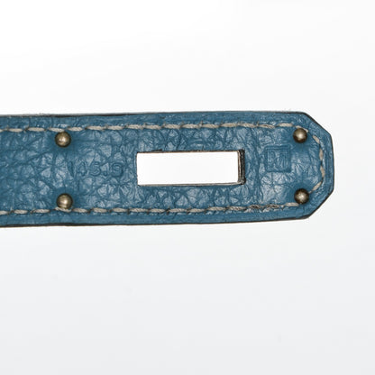 Hermes Togo Birkin 30 Blue Jean 15 of 27