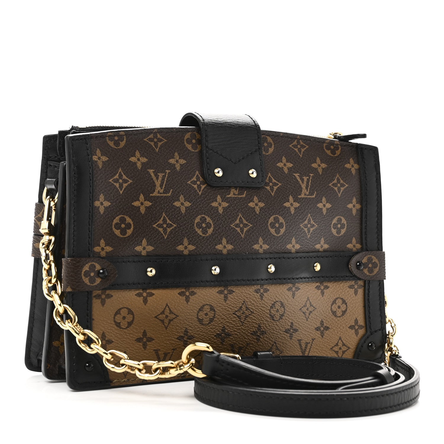 Louis Vuitton Reverse Monogram Trunk Clutch 3 of 9