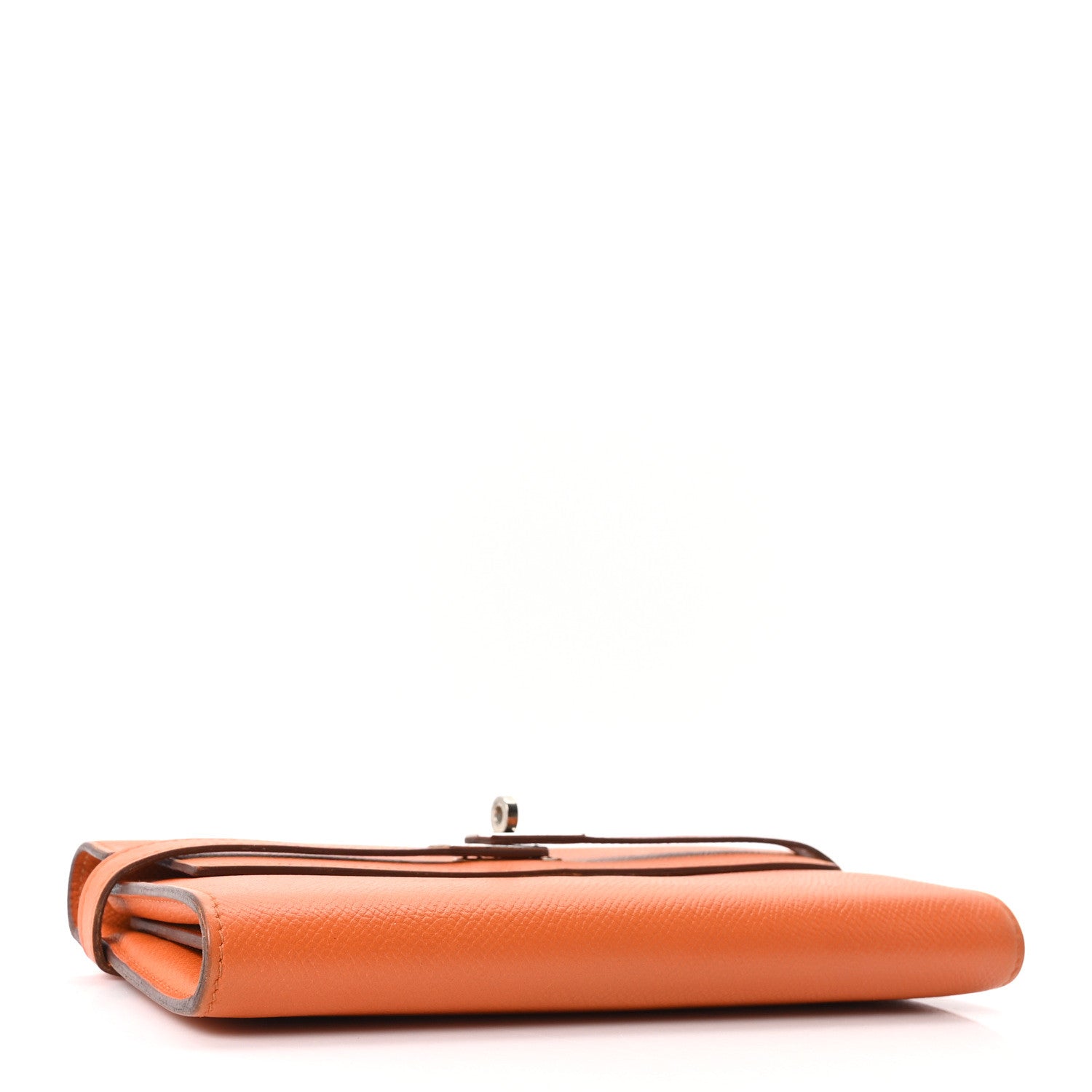 Hermes Epsom Kelly Longue Wallet Orange 4 of 10