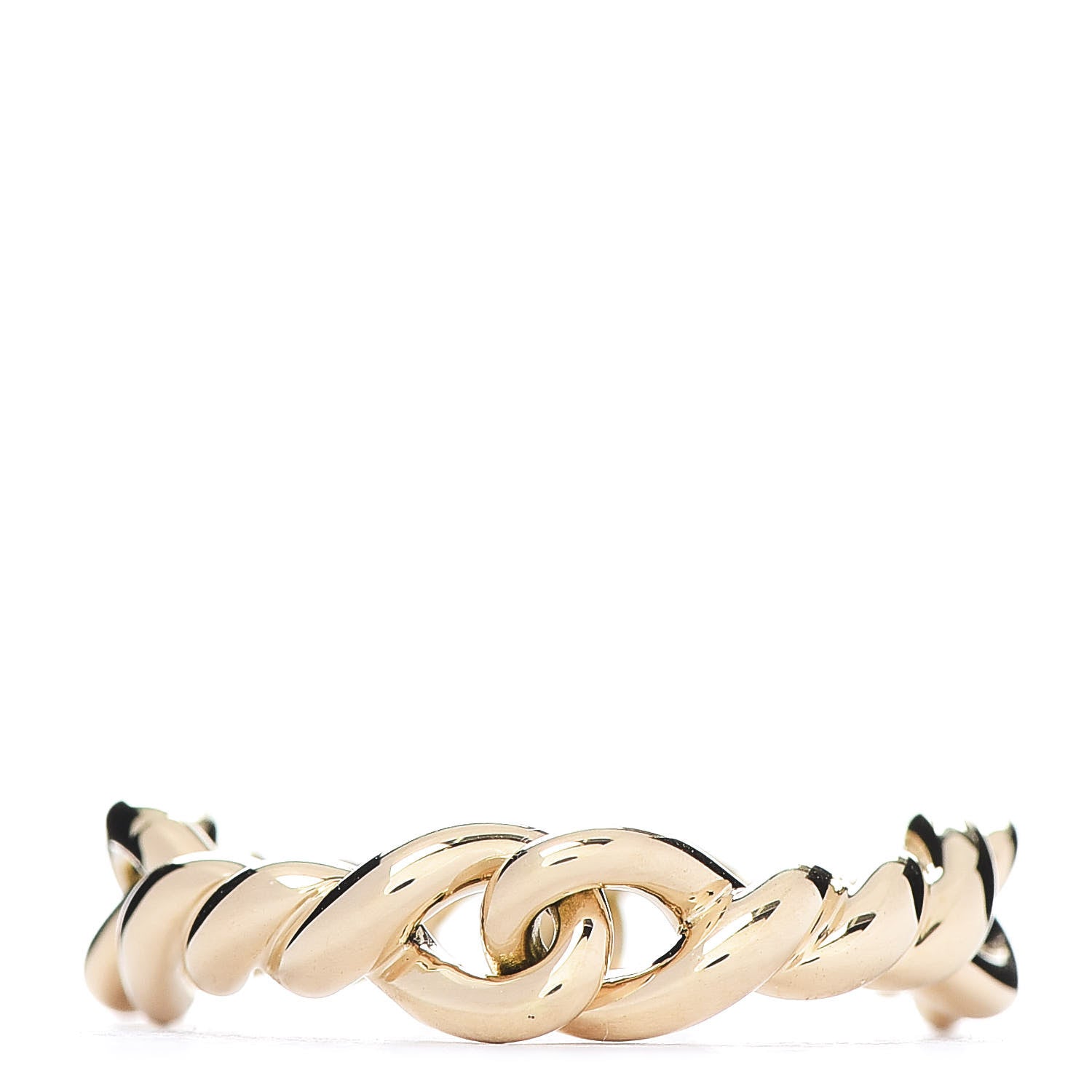 David Yurman 18K Yellow Gold 5mm Continuance Ring 52 6 1 of 4