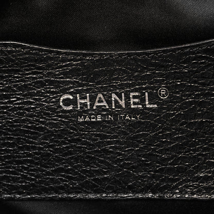 Chanel Glazed Calfskin Large On The Road Tote Black 7 of 14
