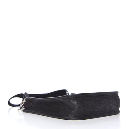 Hermes Taurillon Clemence Evelyne TPM Black 4 of 11