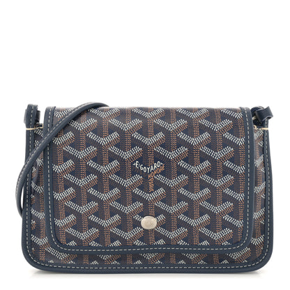 Goyard Goyardine Plumet Wallet Clutch Navy 1 of 9