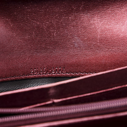Gucci Shine Guccissima Lovely Heart Continental Wallet Scarlatto 6 of 11