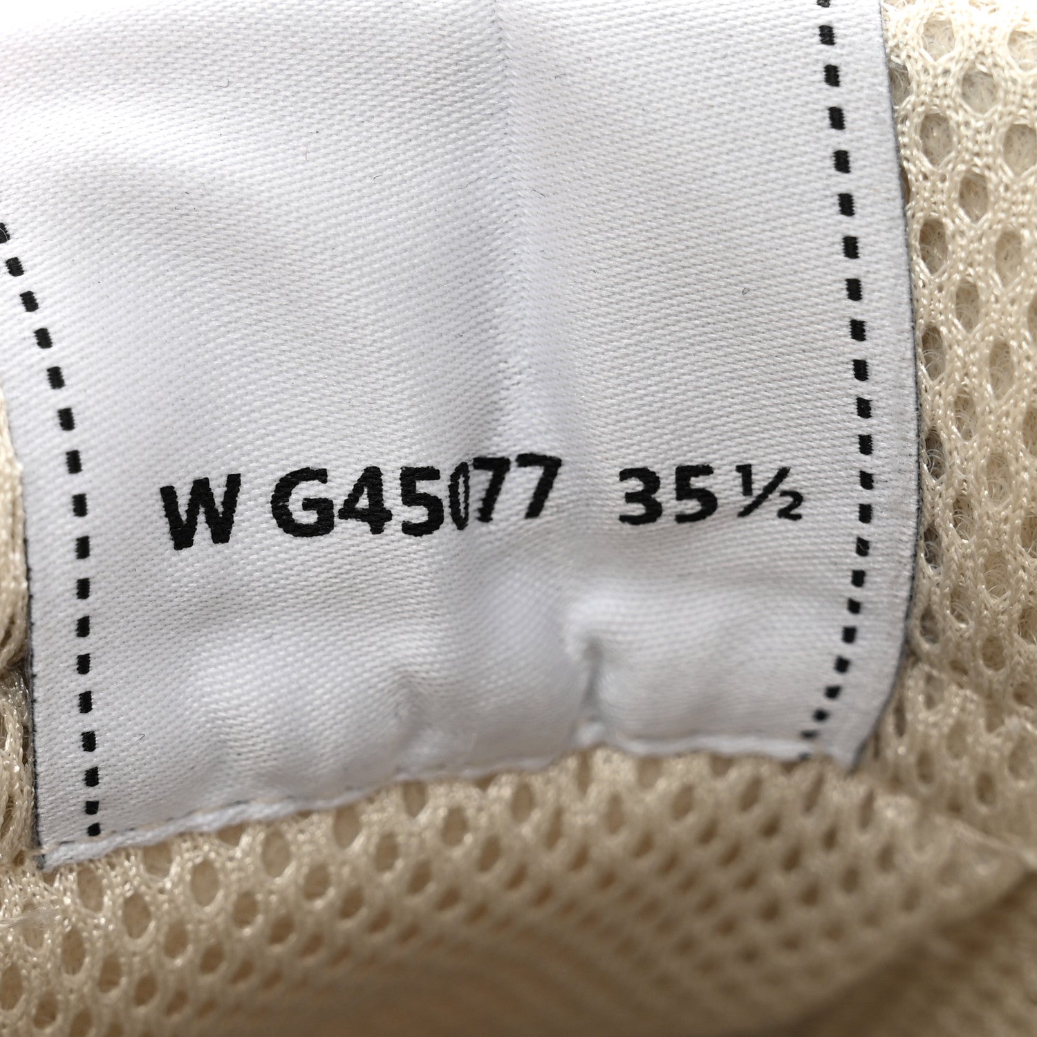 Chanel Fabric Laminated Calfskin Stretch CC Sneakers 35.5 White Gold Silver 8 of 10