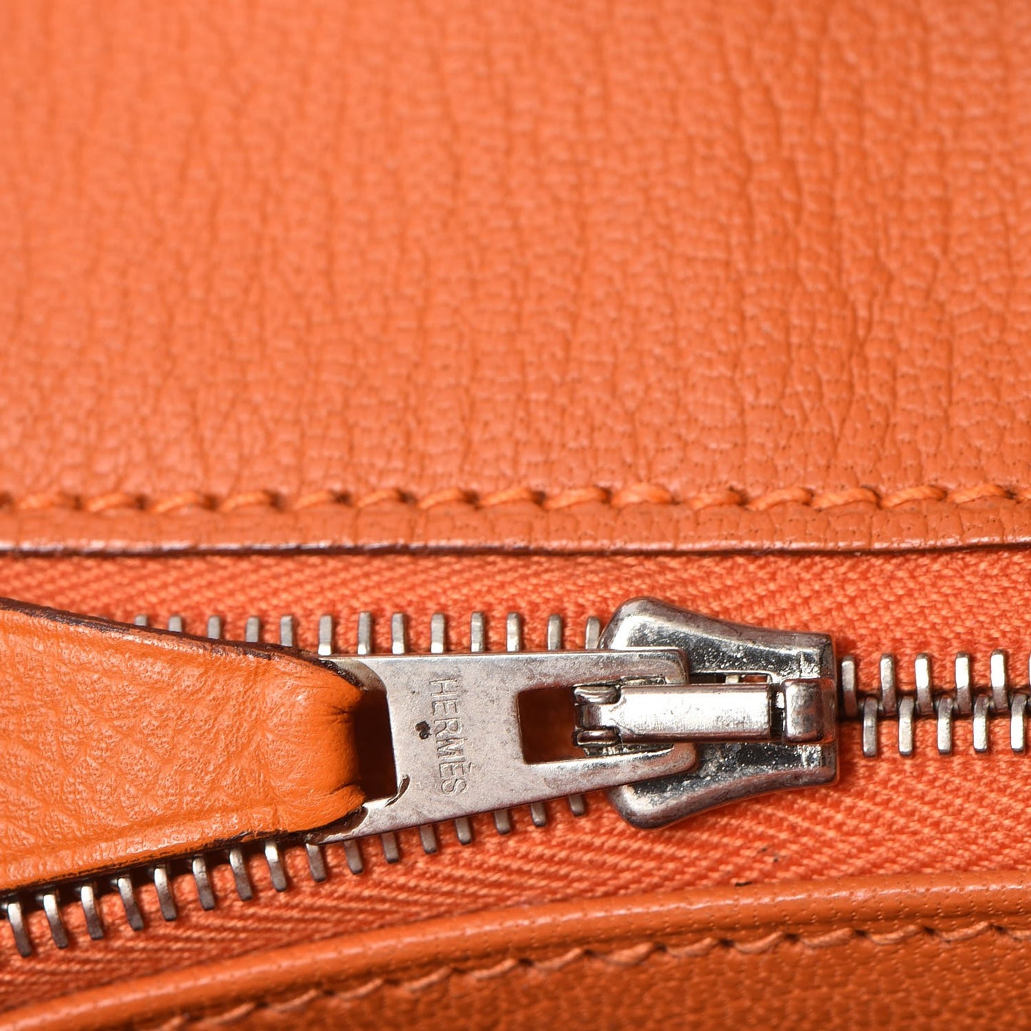 Epsom Birkin 25 Orange