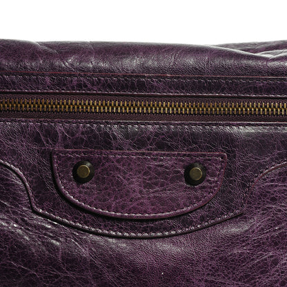 Balenciaga Agneau Day Hobo Raisin 10 of 10