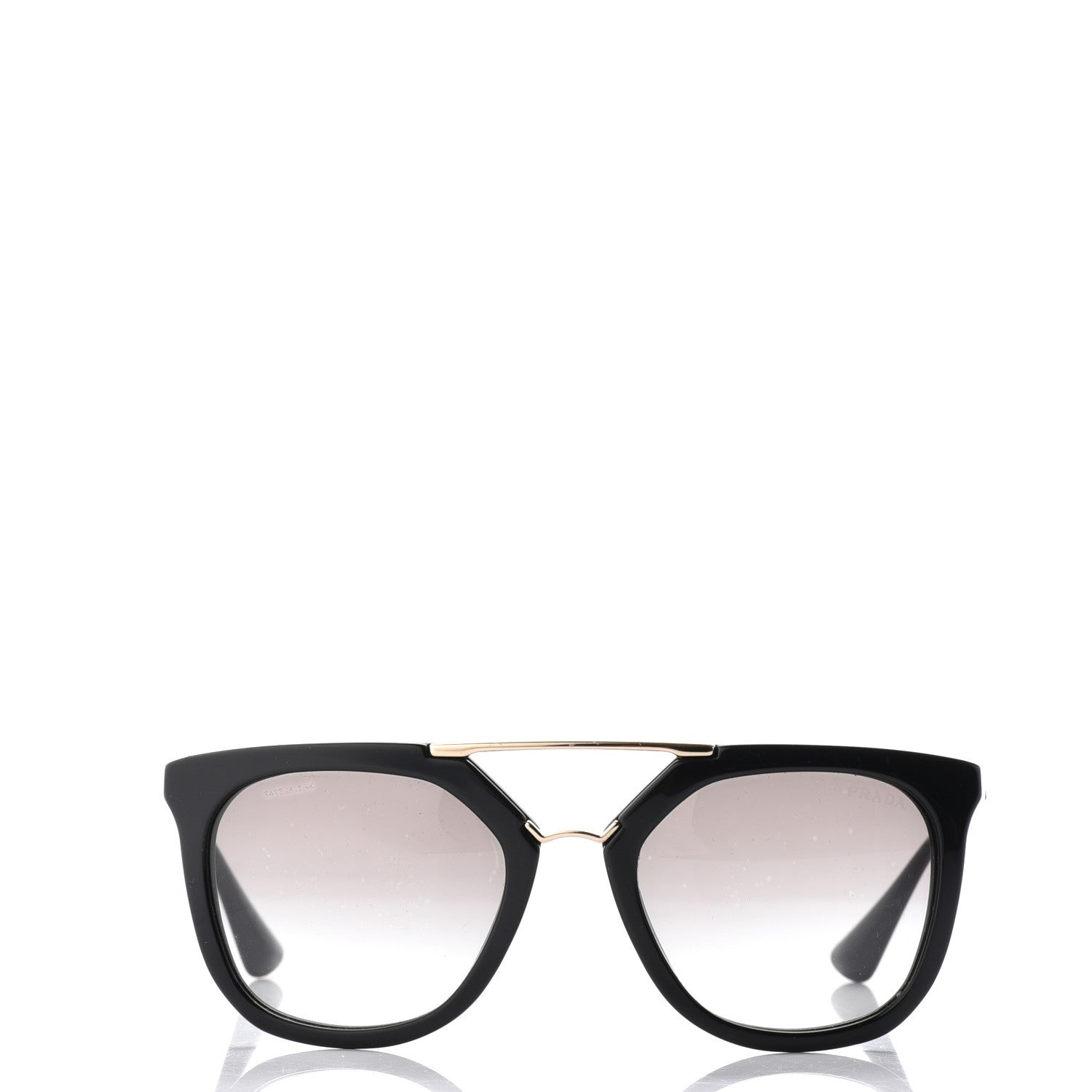 Prada Catwalk Sunglasses SPR 13Q Black 2 of 4