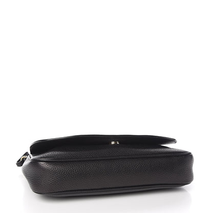 Gucci Pebbled Calfskin Medium Soho Flap Crossbody Black 4 of 10