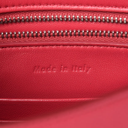 Celine Grained Calfskin Small Trotteur Bubble Pink 9 of 10