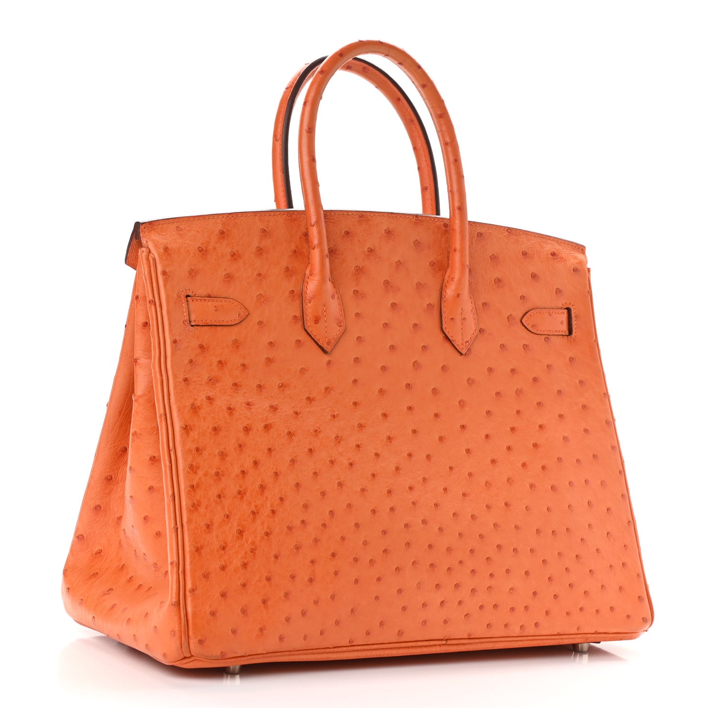 Ostrich Birkin 35 Orange