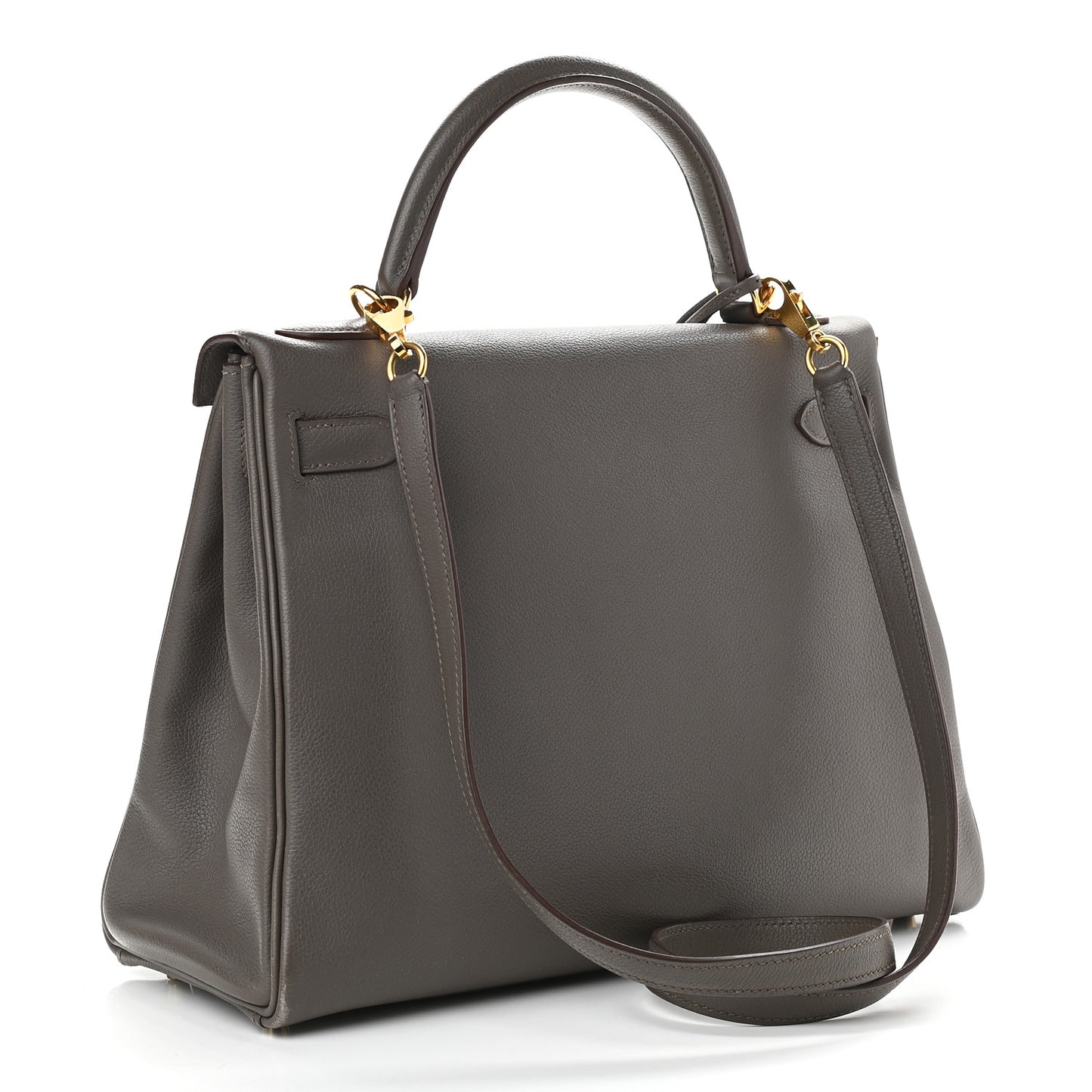 Evercolor Kelly Retourne 32 Etain
