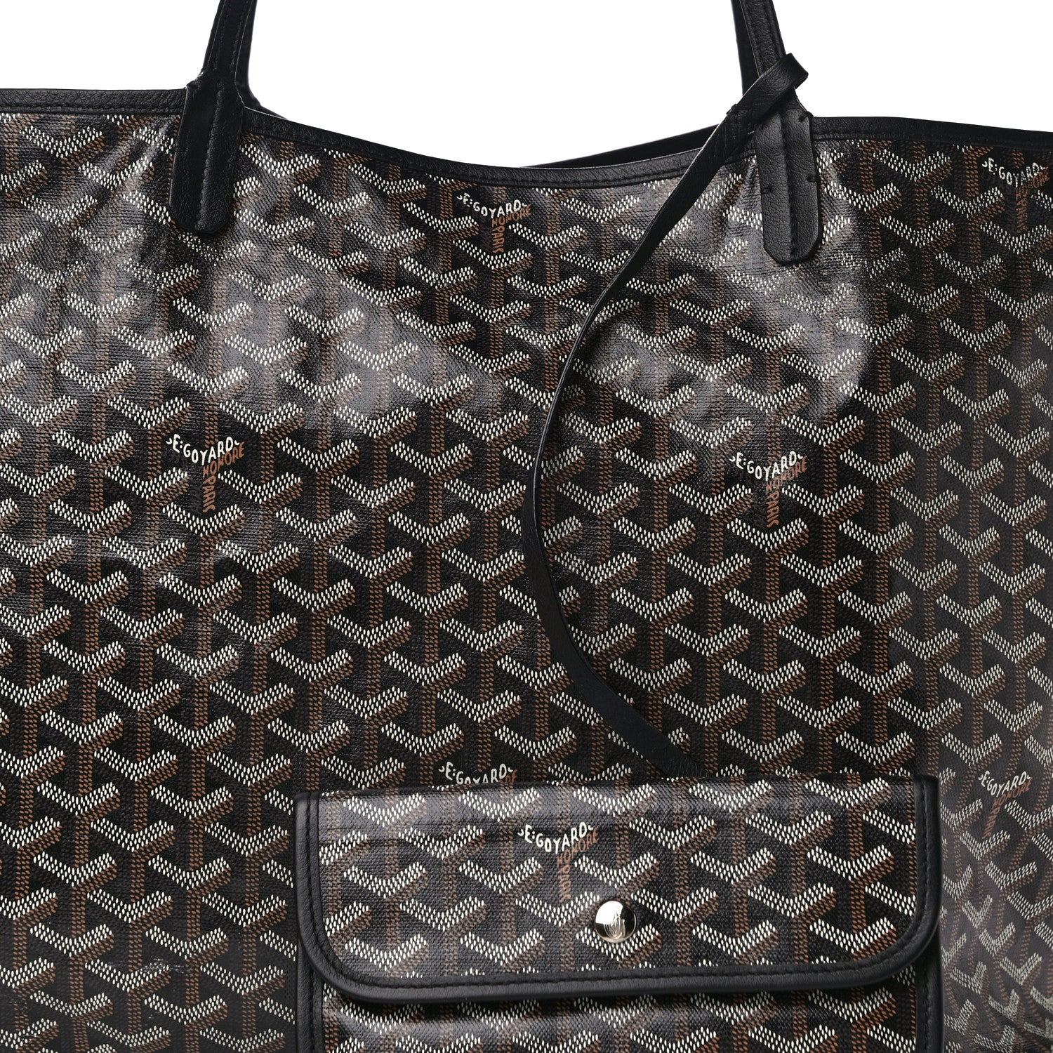 Goyard Goyardine Saint Louis GM Black 6 of 12
