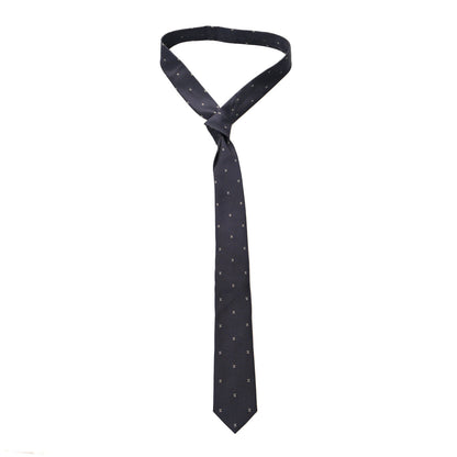 Chanel Silk CC Mens Neck Tie Blue 1 of 4