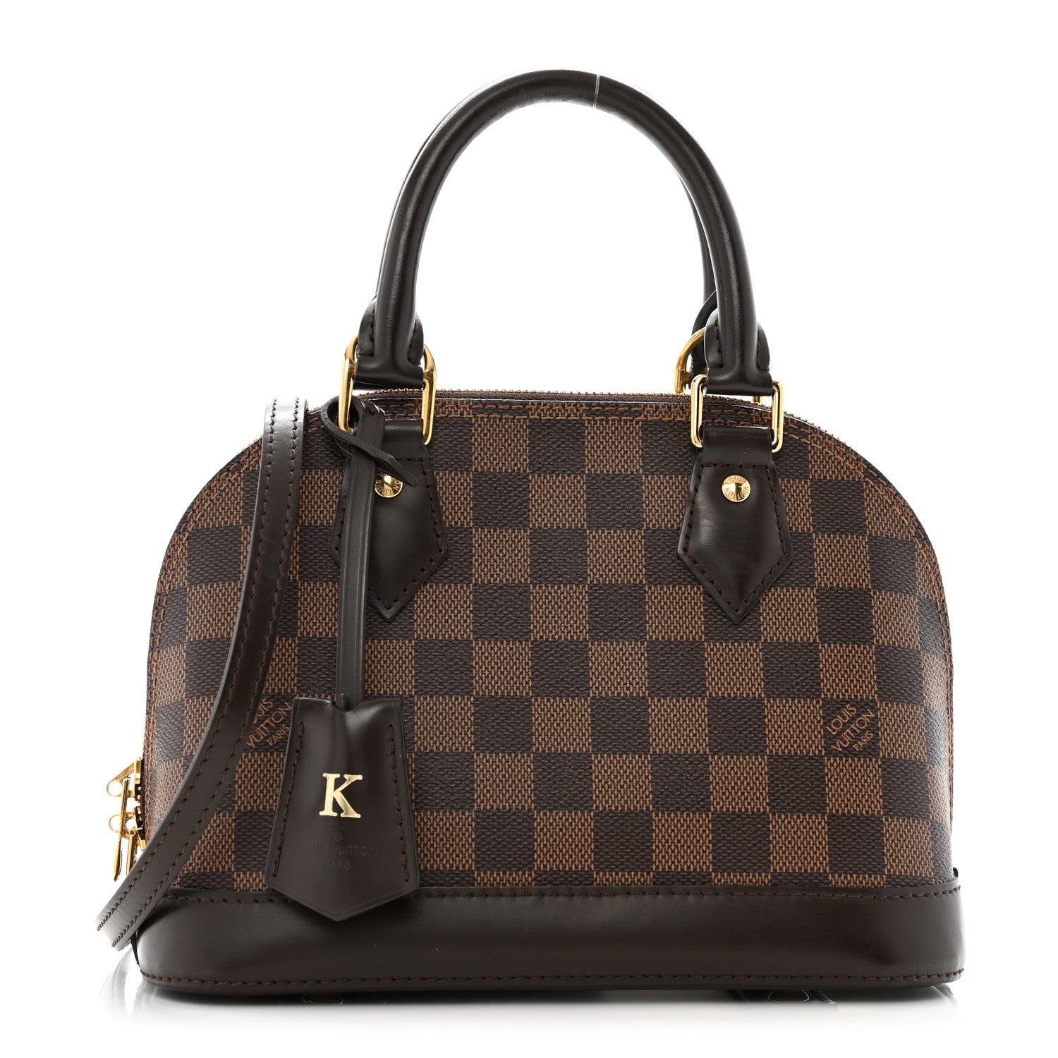 Louis Vuitton Damier Ebene Alma BB 1 of 12