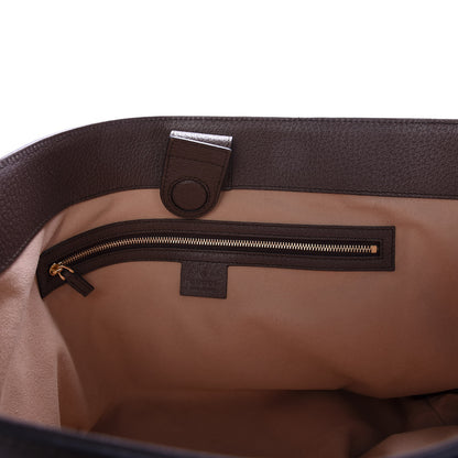 Gucci GG Supreme Monogram Medium Ophidia Shopping Tote Brown 6 of 10