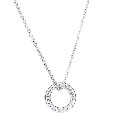 Bulgari 18K White Gold B.Zero1 Pendant Necklace 5 of 7