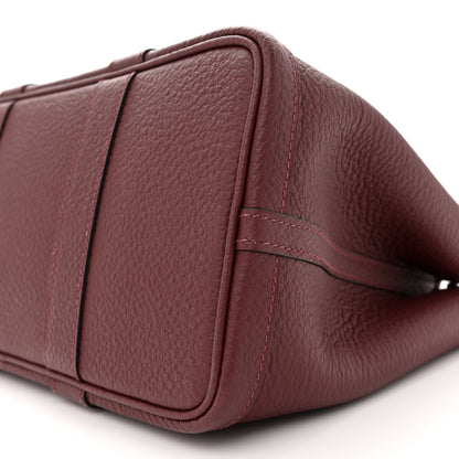 Hermes Vache Country Garden Party 30 TPM Rouge H 11 of 11