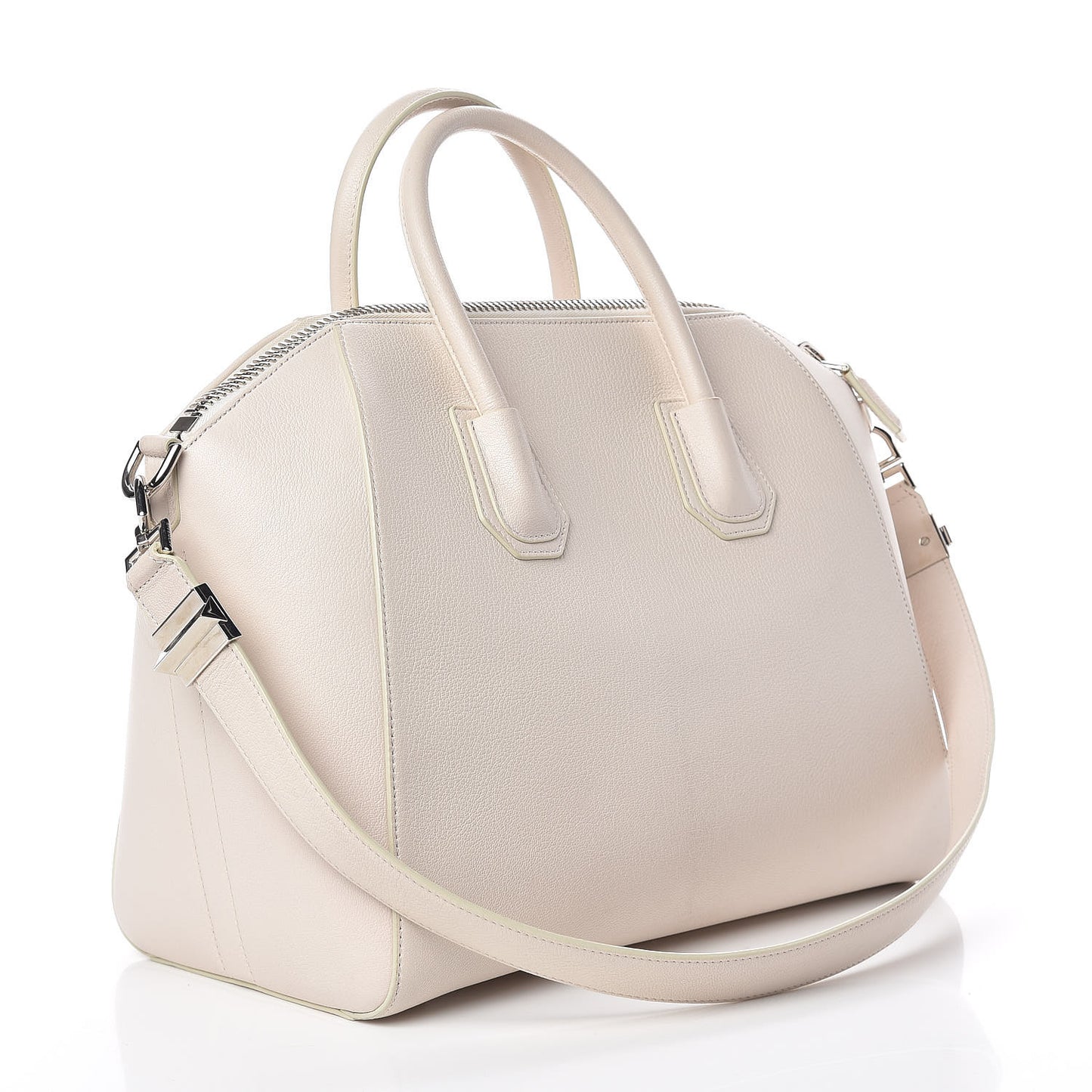 Sugar Goatskin Medium Antigona Ivory
