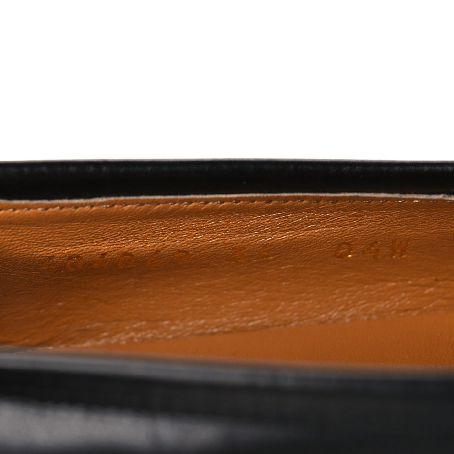 Calfskin Womens Jordaan Loafers 35 Black